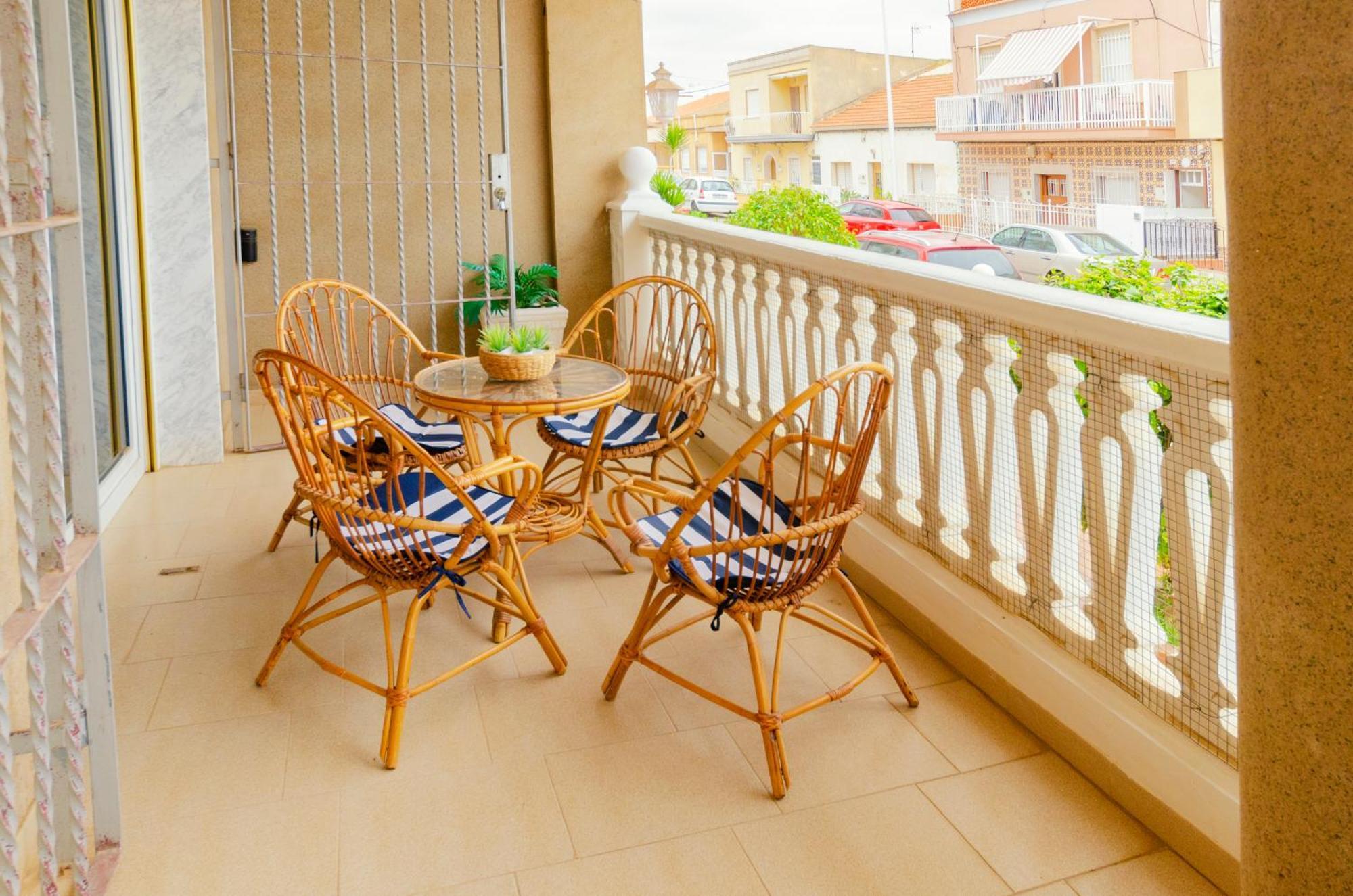Villa Taala Con Terraza Los Nietos Exterior foto